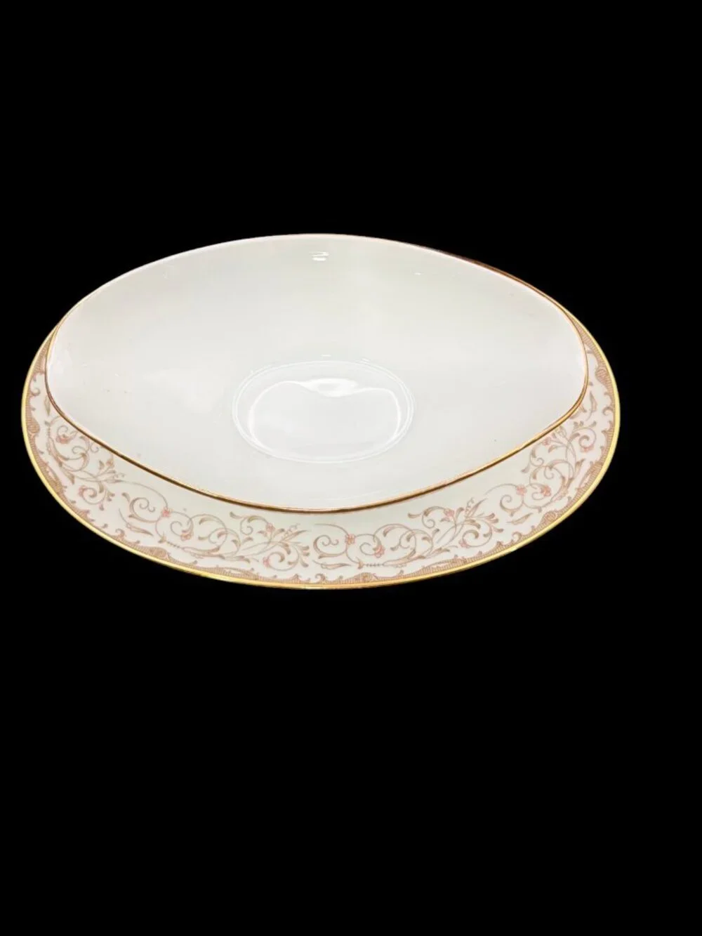 Vintage Noritake Rochelle 5805 Gravy Boat & Underplate Set – Japan Fine China